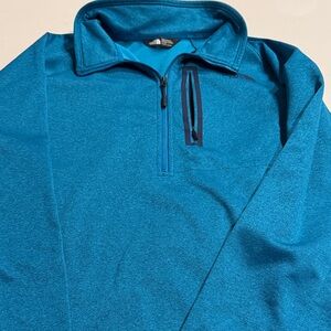 The North Face Blue Zip Up XL